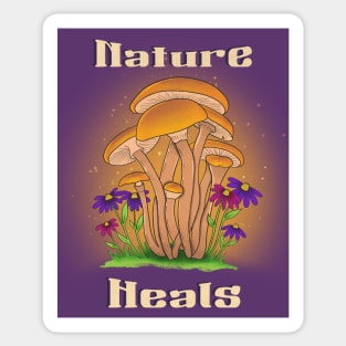 Nature Heals Sticker